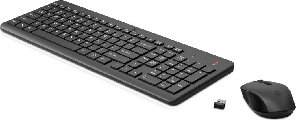 Set tastierë dhe mi kompjuteri HP 330, wireless, me marrës USB, i zi