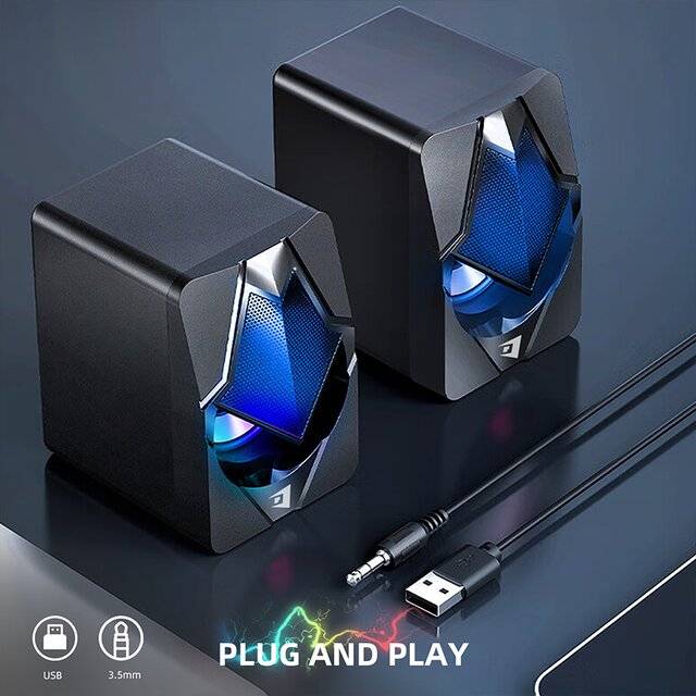 Speakers JERTECH Wired, Te Zeza