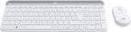 LOGITECH Set Tastier Dhe Maus MK470 Slim Wireless Combo - I Bardh