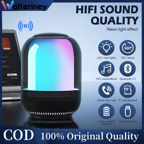 Altoparlant Bluetooth me Zë të Fuqishëm & RGB