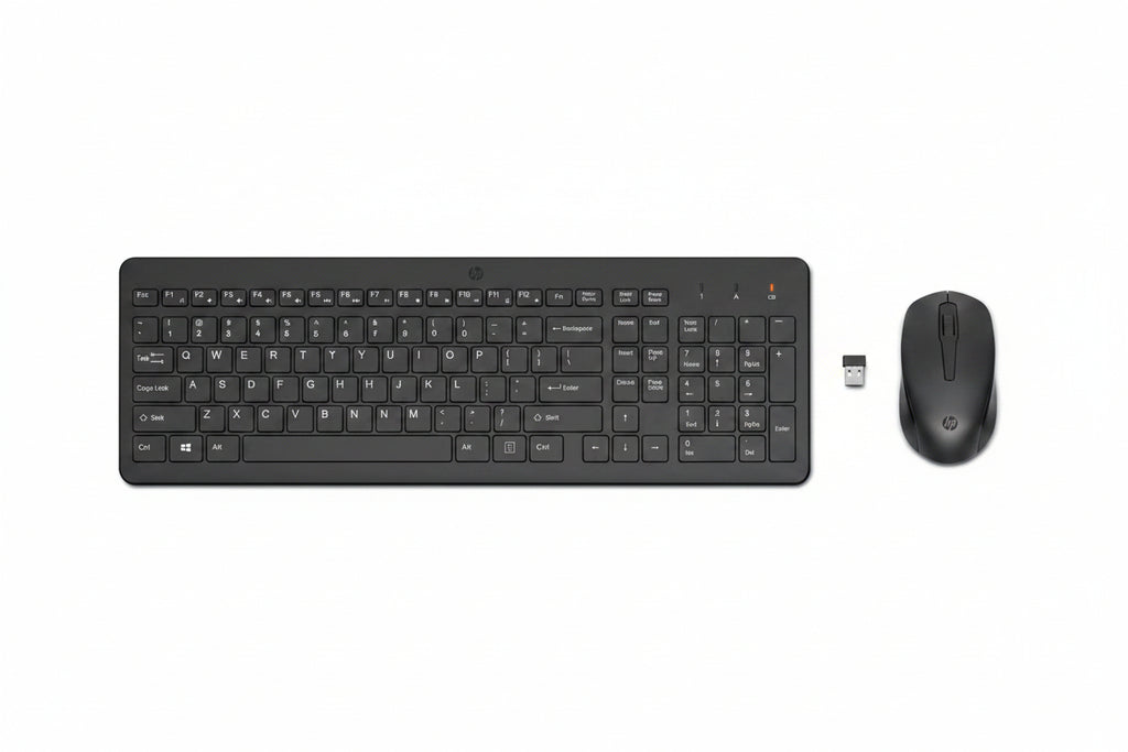Set tastierë dhe mi kompjuteri HP 330, wireless, me marrës USB, i zi