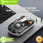 BAVIN G-K-993 Maus Transparent Wierless