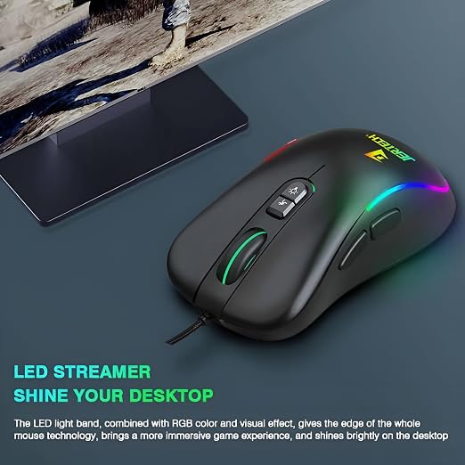 Maus JERTECH RGB Wired - I Zi