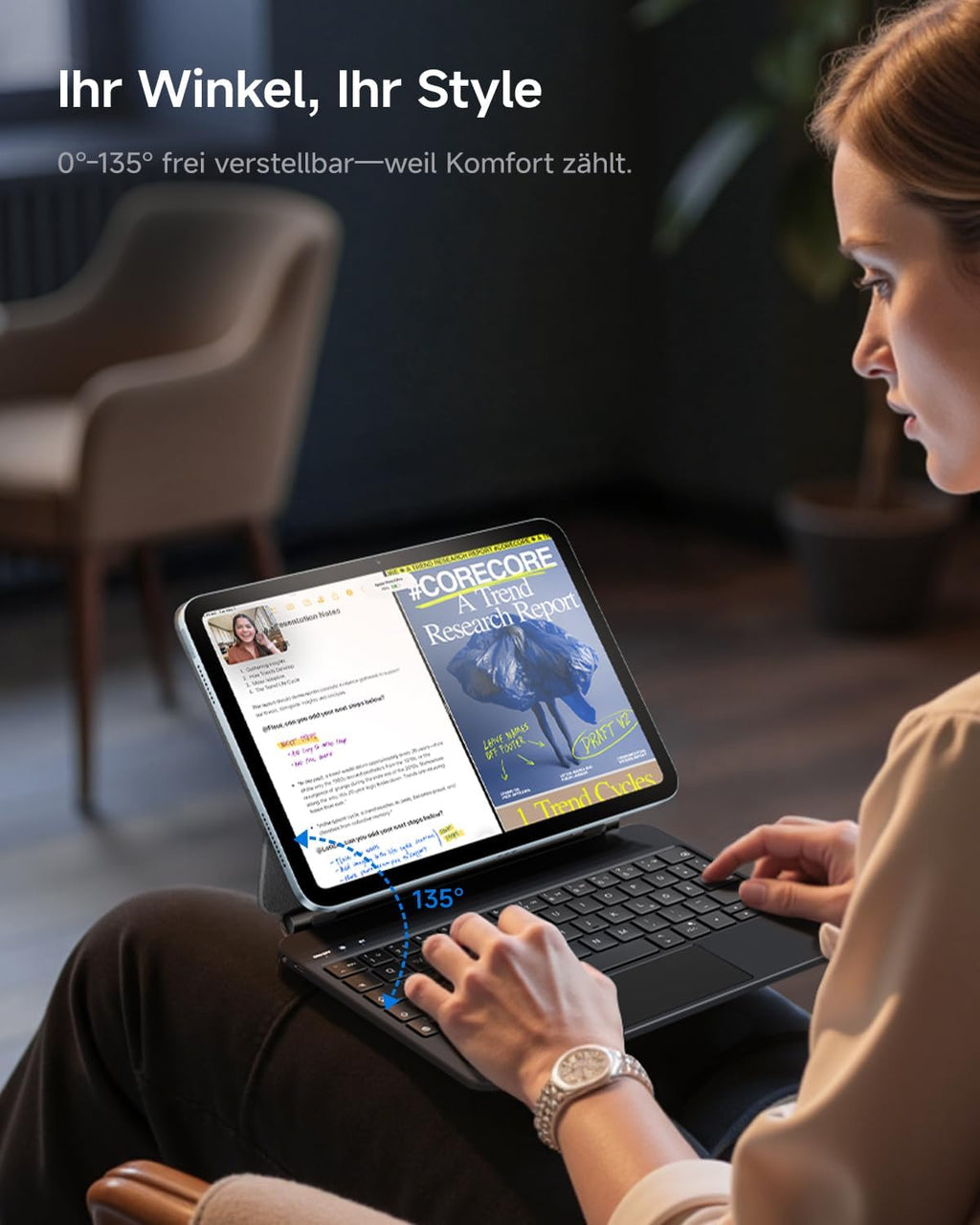 Tastiere HOU Keyboard Case Per Ipad