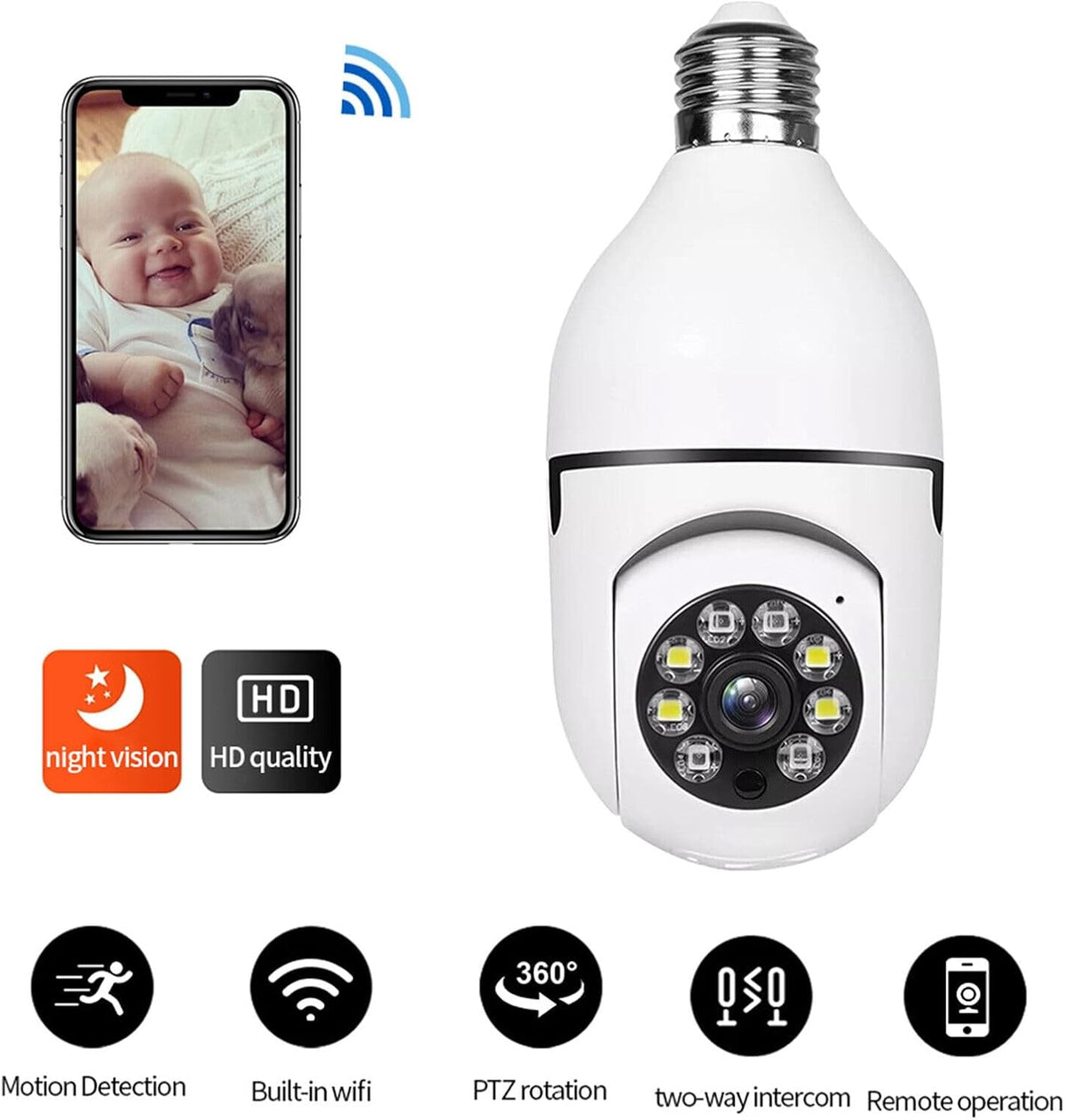 WiFi Panorama Camera - E Bardhe