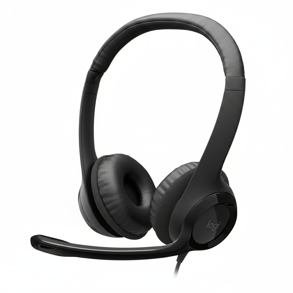 LOGITECH Kufje Me Mikrofon H390 - Te Zeza