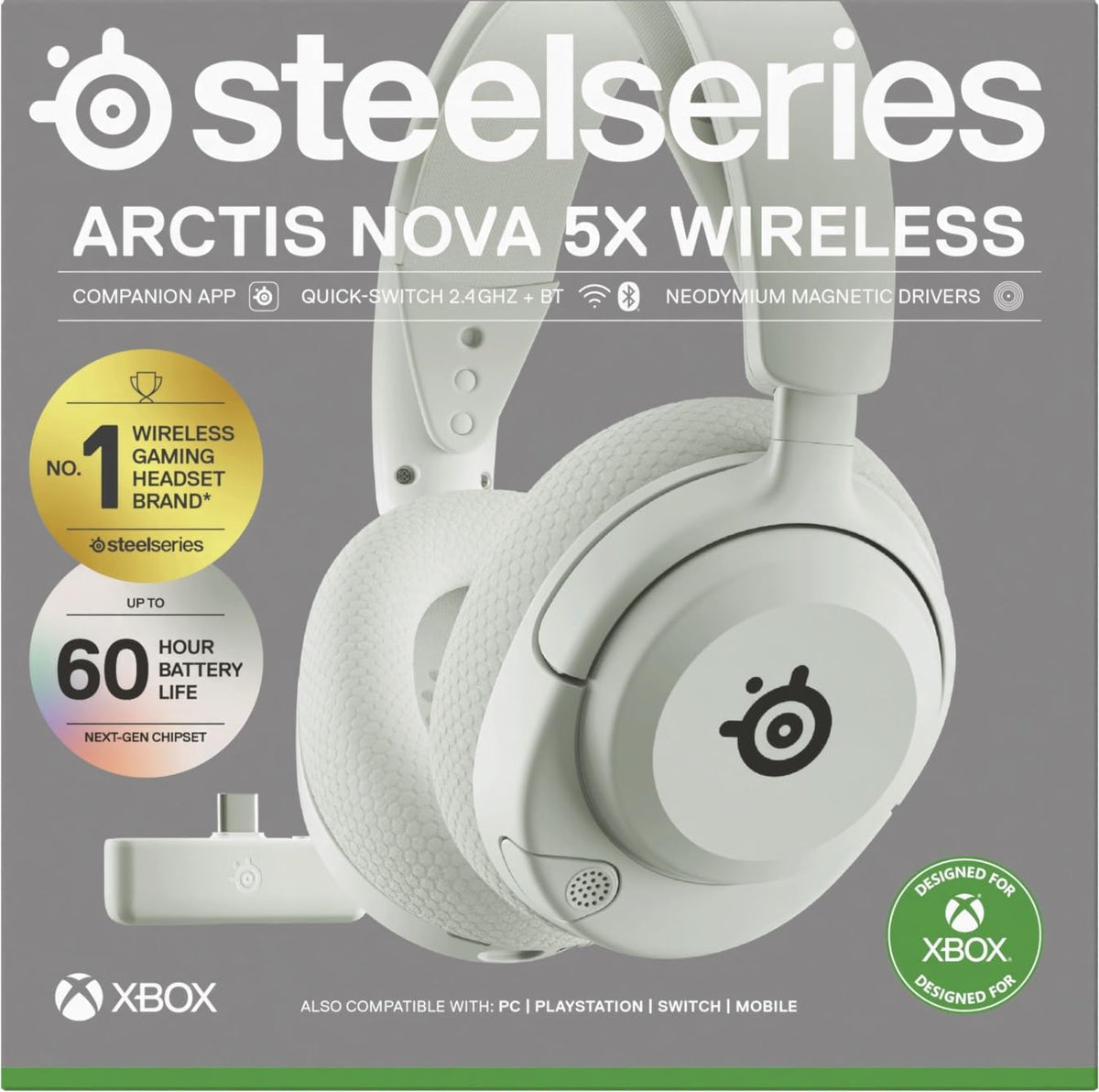 SteelSeries Arctis Nova 5X Wireless