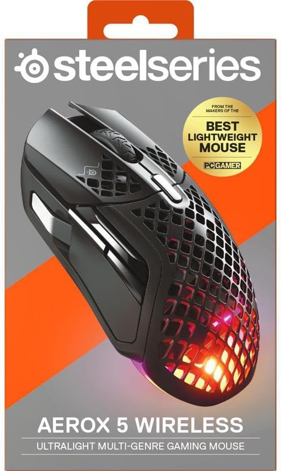 {OUTLET} Maus SteelSeries Aerox 5 Wireless - E Zeze