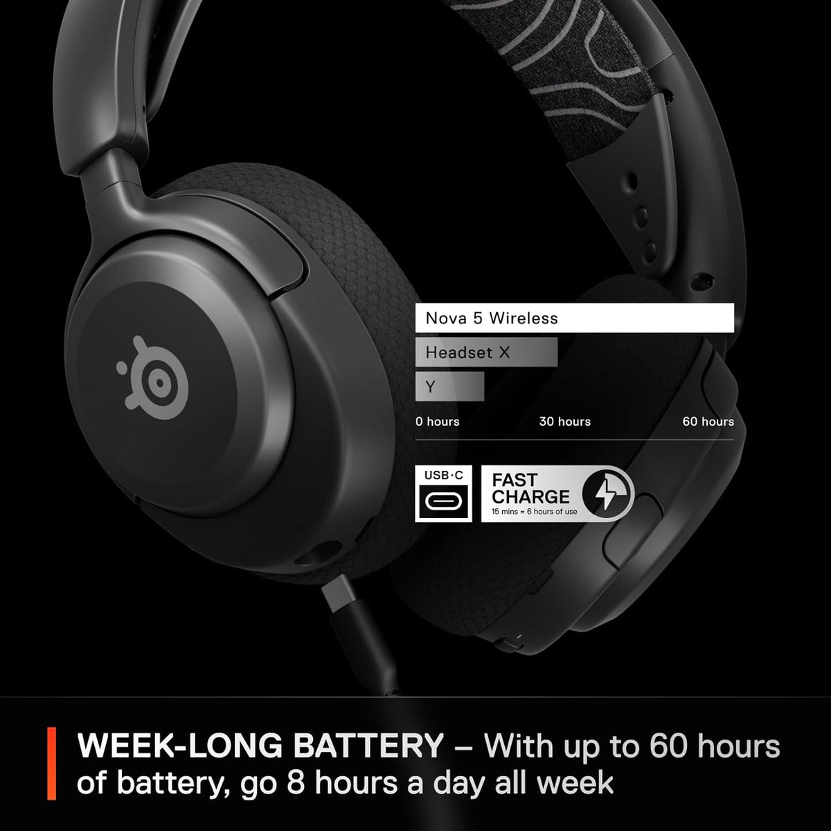 SteelSeries Arctis Nova 5 Wireless