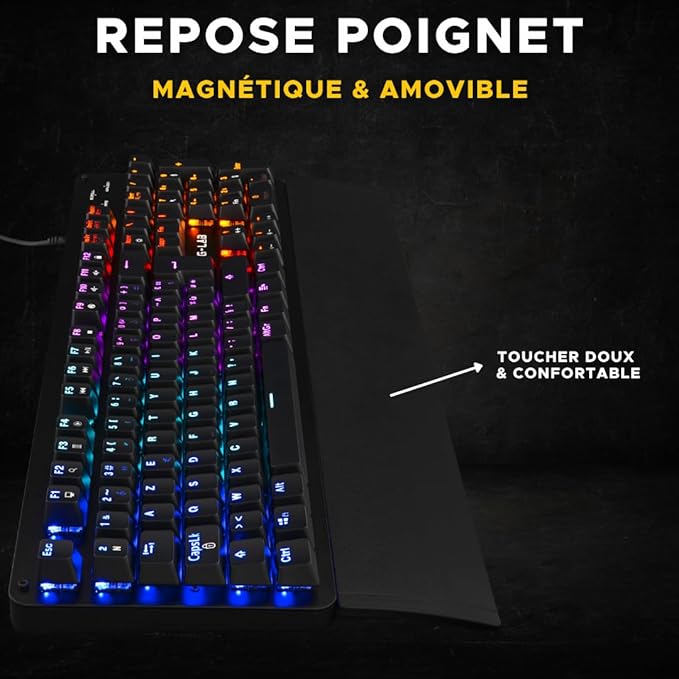 Tastiere The G-Lab Keyz Carbon E