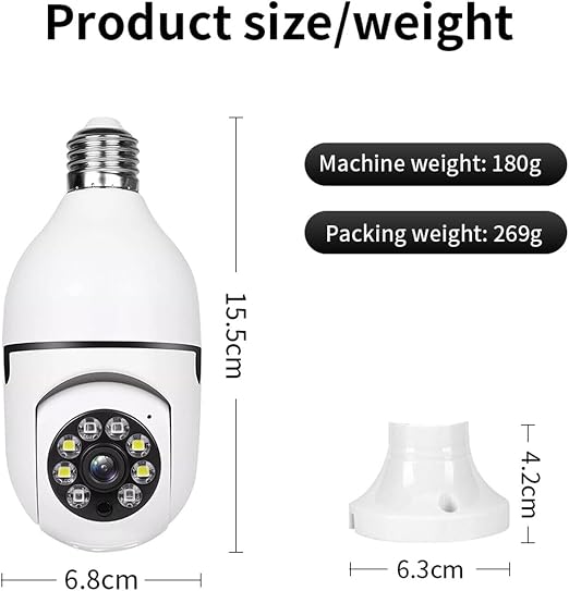WiFi Panorama Camera - E Bardhe