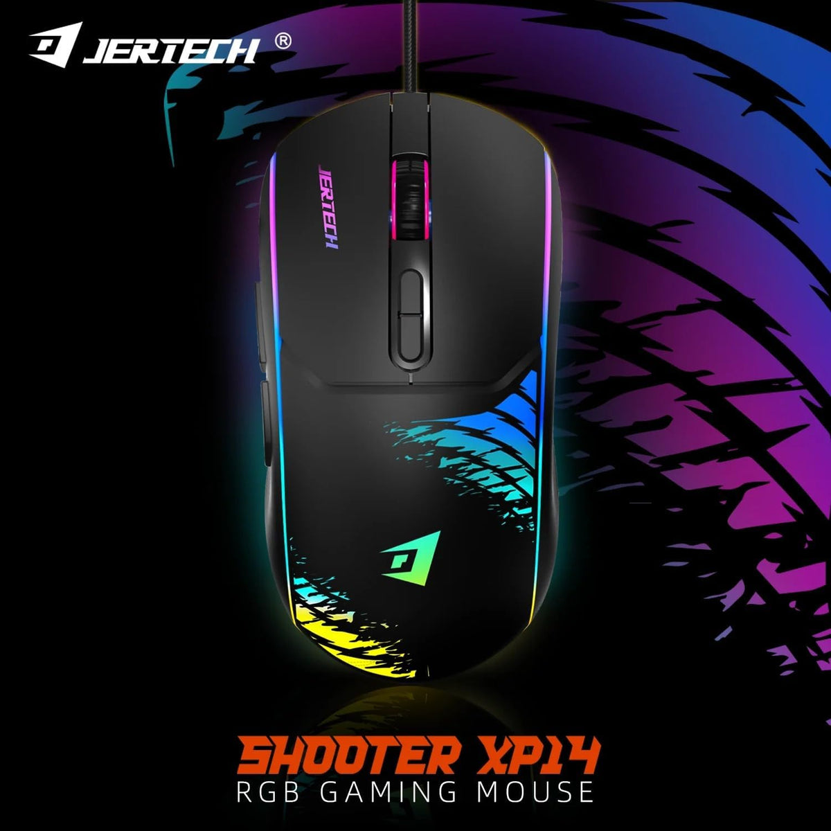 Maus JERTECH RGB Wired - E Zeze