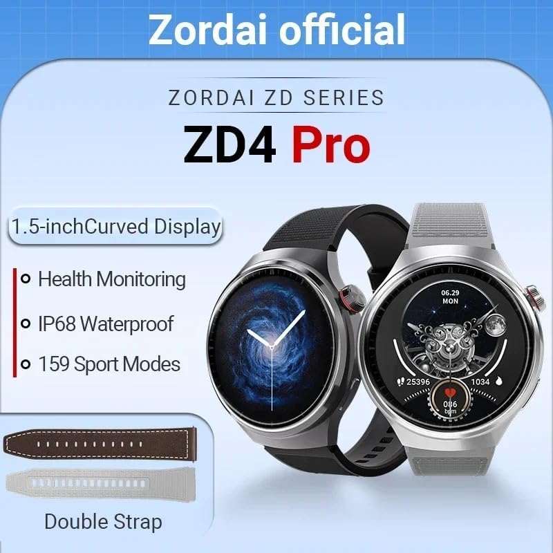 SmartWatch ZORDAI ZD4 Pro 1.5Inch - Gri