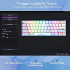 Tastiere WK61 Mechanical Keyboard 60% Wired