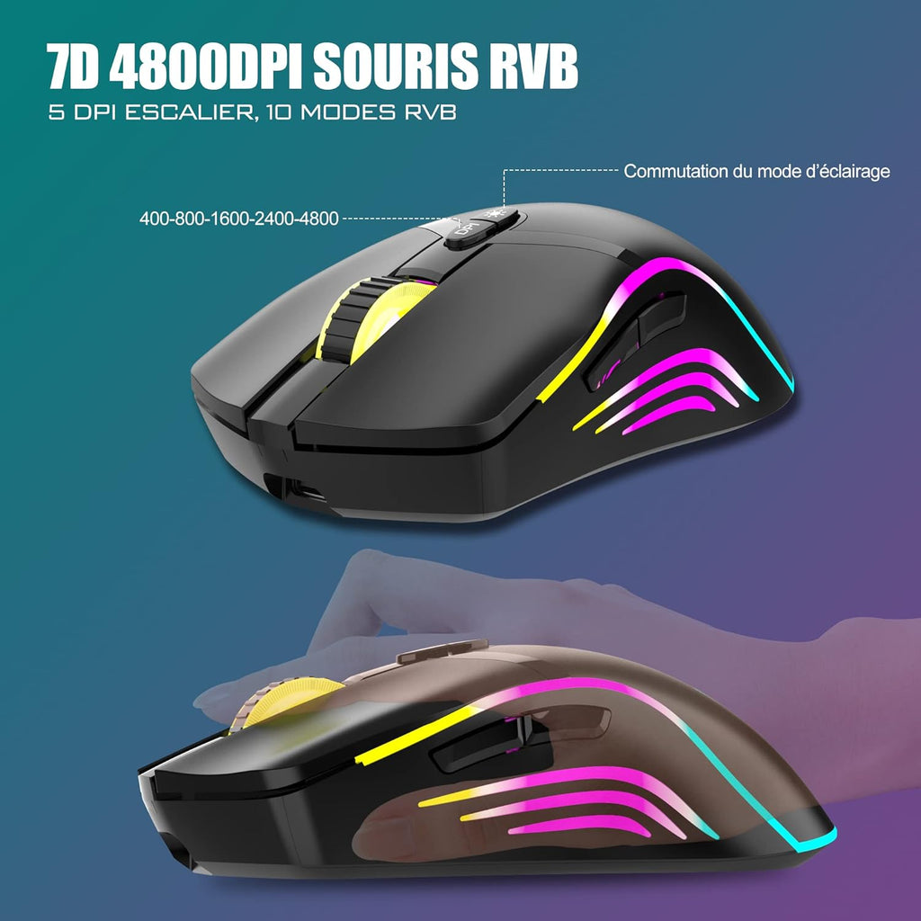{OUTLET} Tastiere RedThunder K20 Wireless