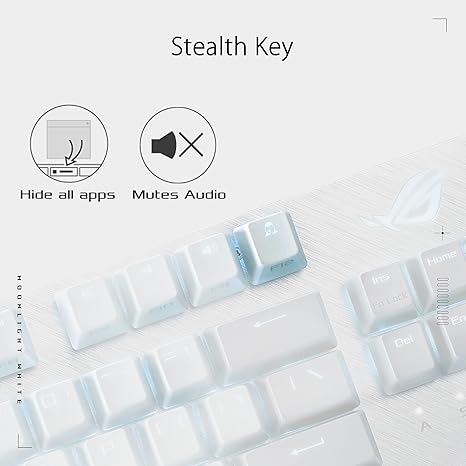 {OUTLET} Tastiere ASUS ROG Strix Scope NX TKL Moonlight