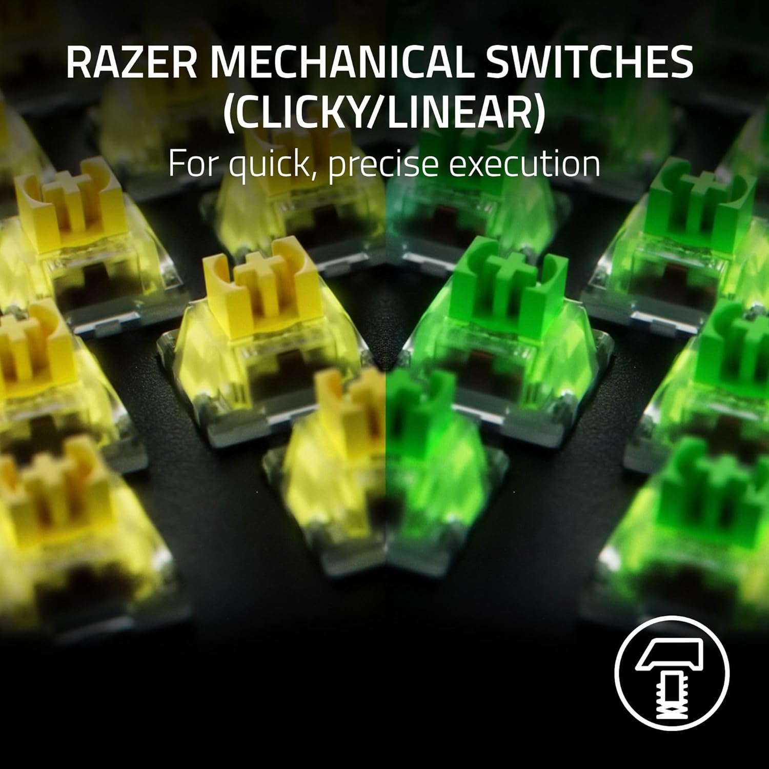 {OUTLET} Tastierë gaming Razer BlackWidow V4, mekanike Green Switch, RGB, e zezë