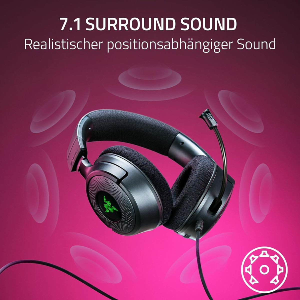 Kufje Razer Kraken V4 X - Wired