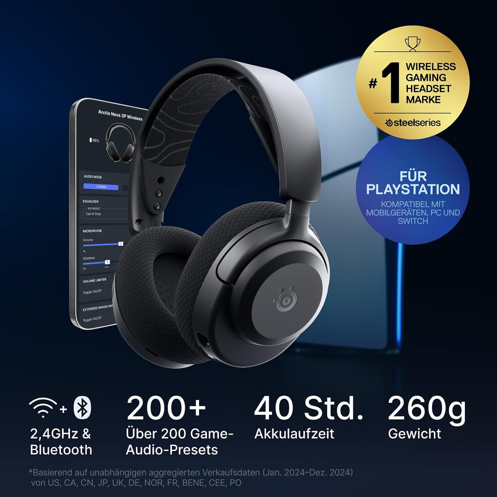 SteelSeries Arctis Nova 3P Wireless
