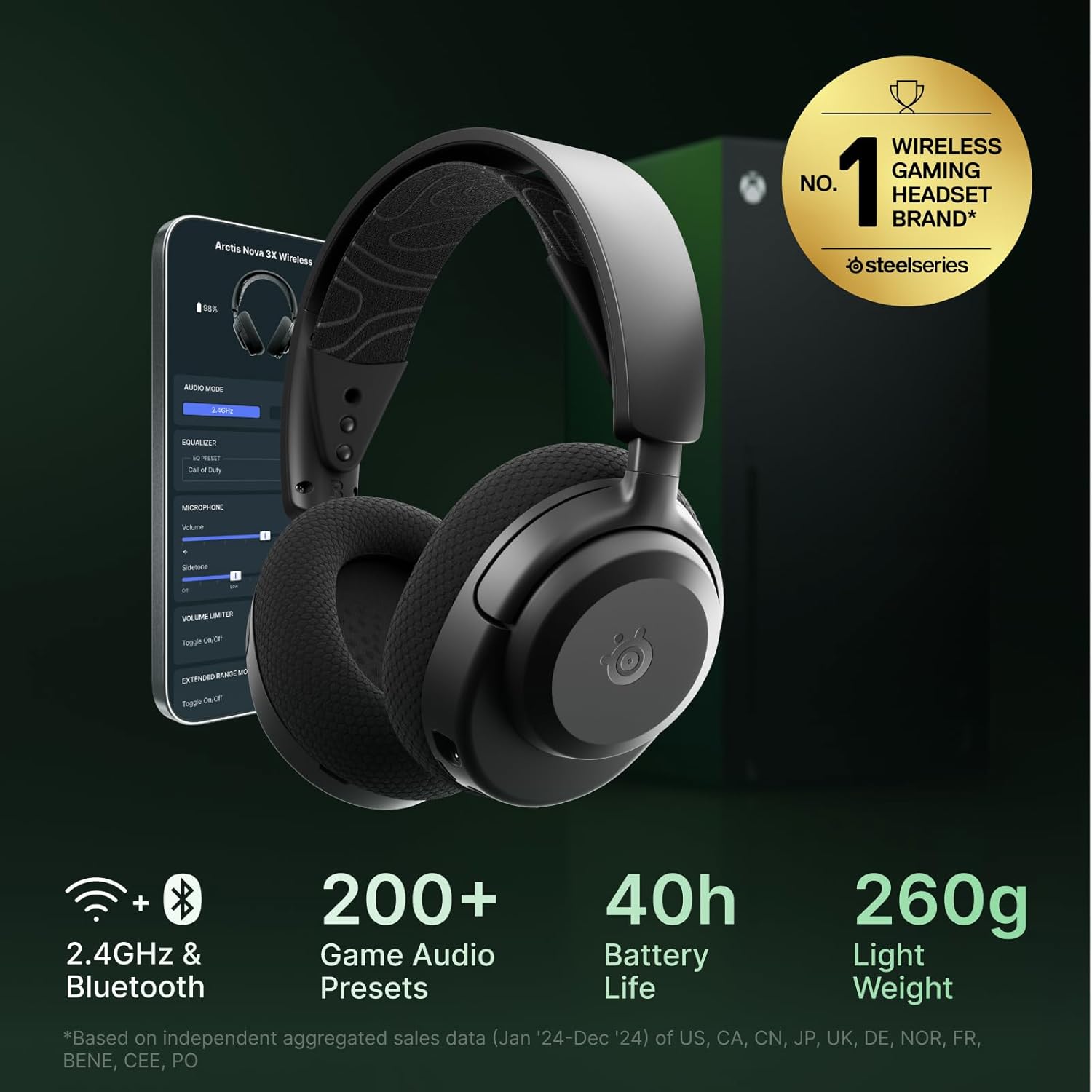 SteelSeries Arctis Nova 3X Wireless