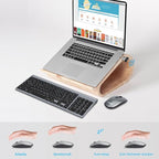 Set LeadsaiL Wireless Tastiere Dhe Maus