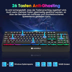 Tastiere KOORUI Gaming Keyboard