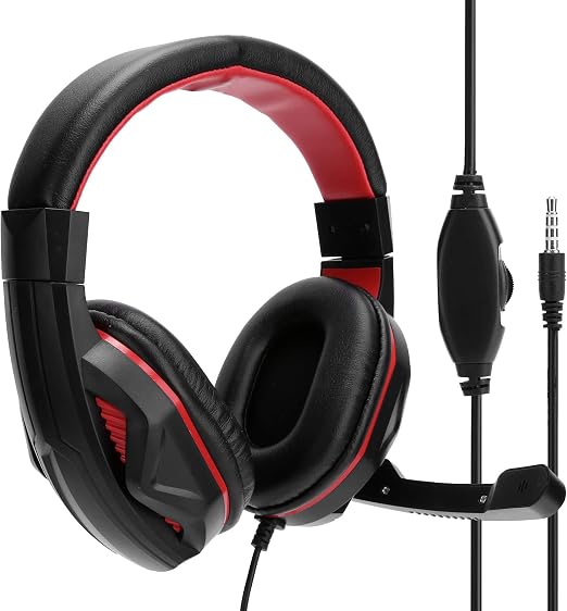 Kufje Gaming, Me Kabllo - Zeza/Kuqe