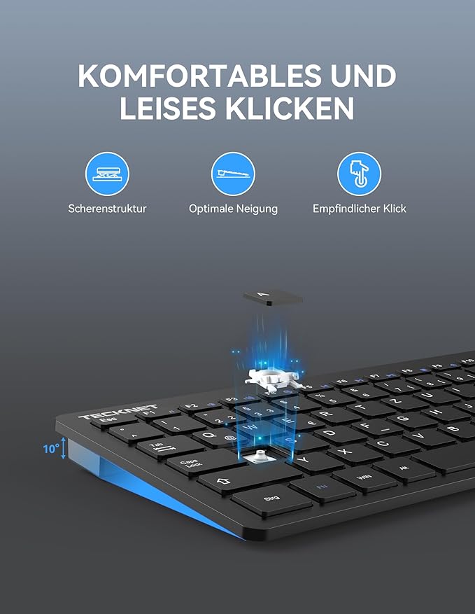 Tastiere TeckNet X315 Wireless