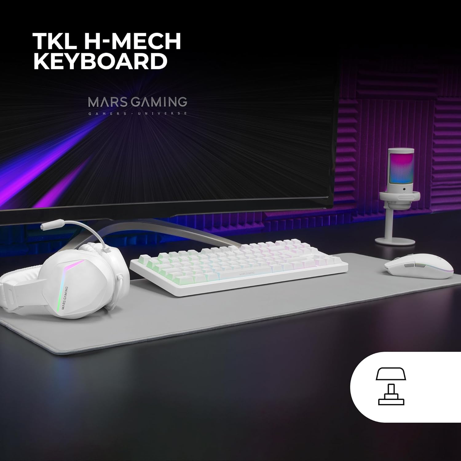 Gaming Kit MARSGAMING MCP-RGB3