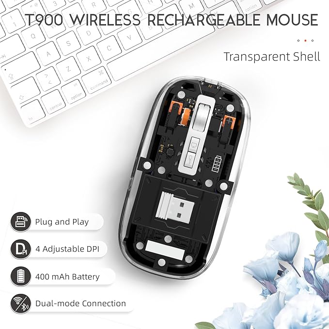 JEQANG AP-05 Maus Transparent Wireless