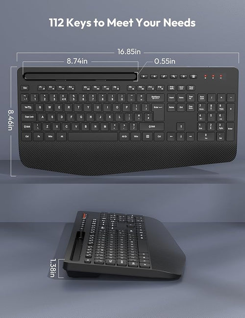 Tastiere SABLUTE Wireless Keyboard