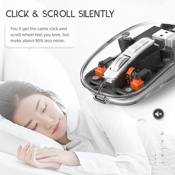 JEQANG AP-05 Maus Transparent Wireless