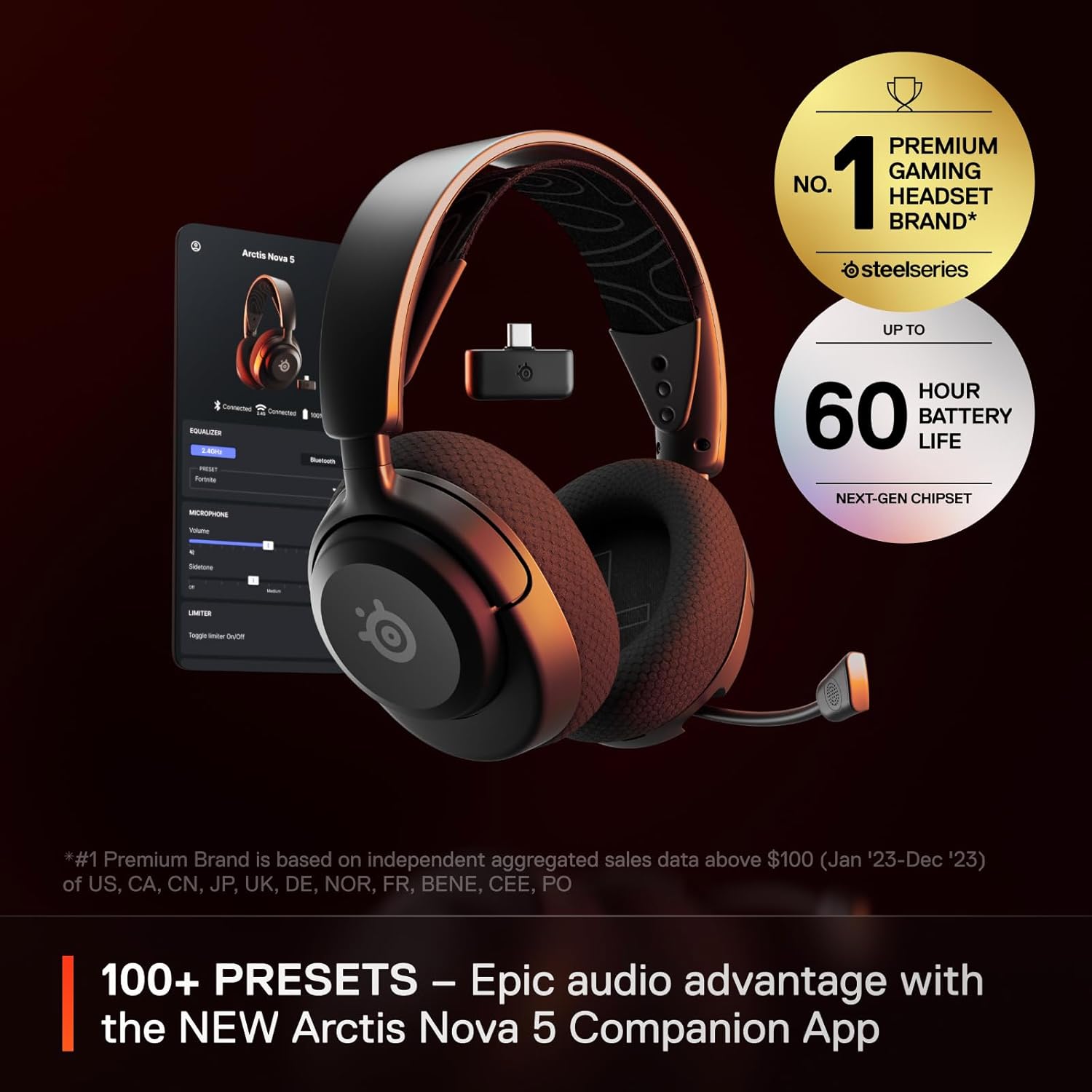 SteelSeries Arctis Nova 5 Wireless