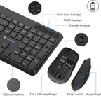 Set KOORUI Wireless Tastiere Dhe Maus