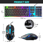 Set Tastier dhe Maus Gaming F83