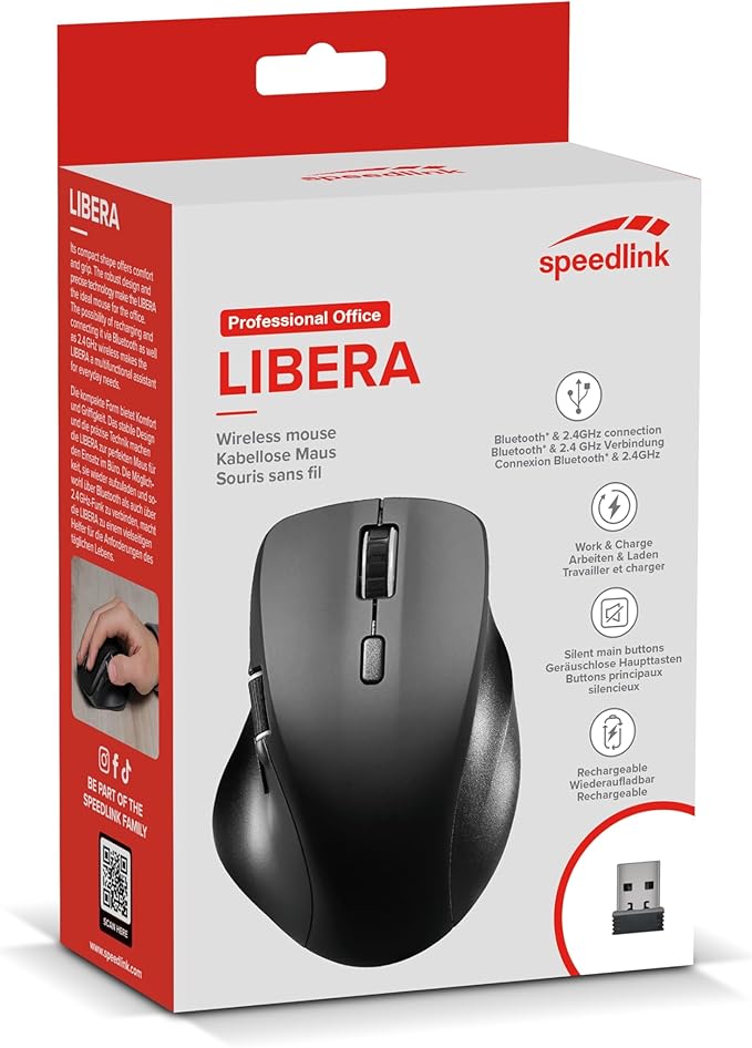 {OUTLET} Maus Speedlink Libera Silent