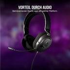 Kufje Corsair HS35 v2 Multiplatform Wired