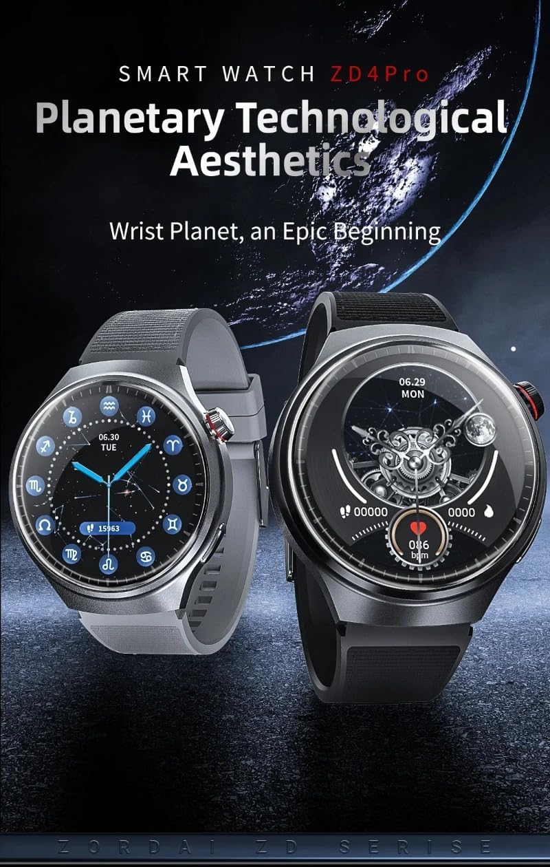 SmartWatch ZORDAI ZD4 Pro 1.5Inch - Gri