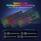 Tastiere KOORUI Gaming Keyboard