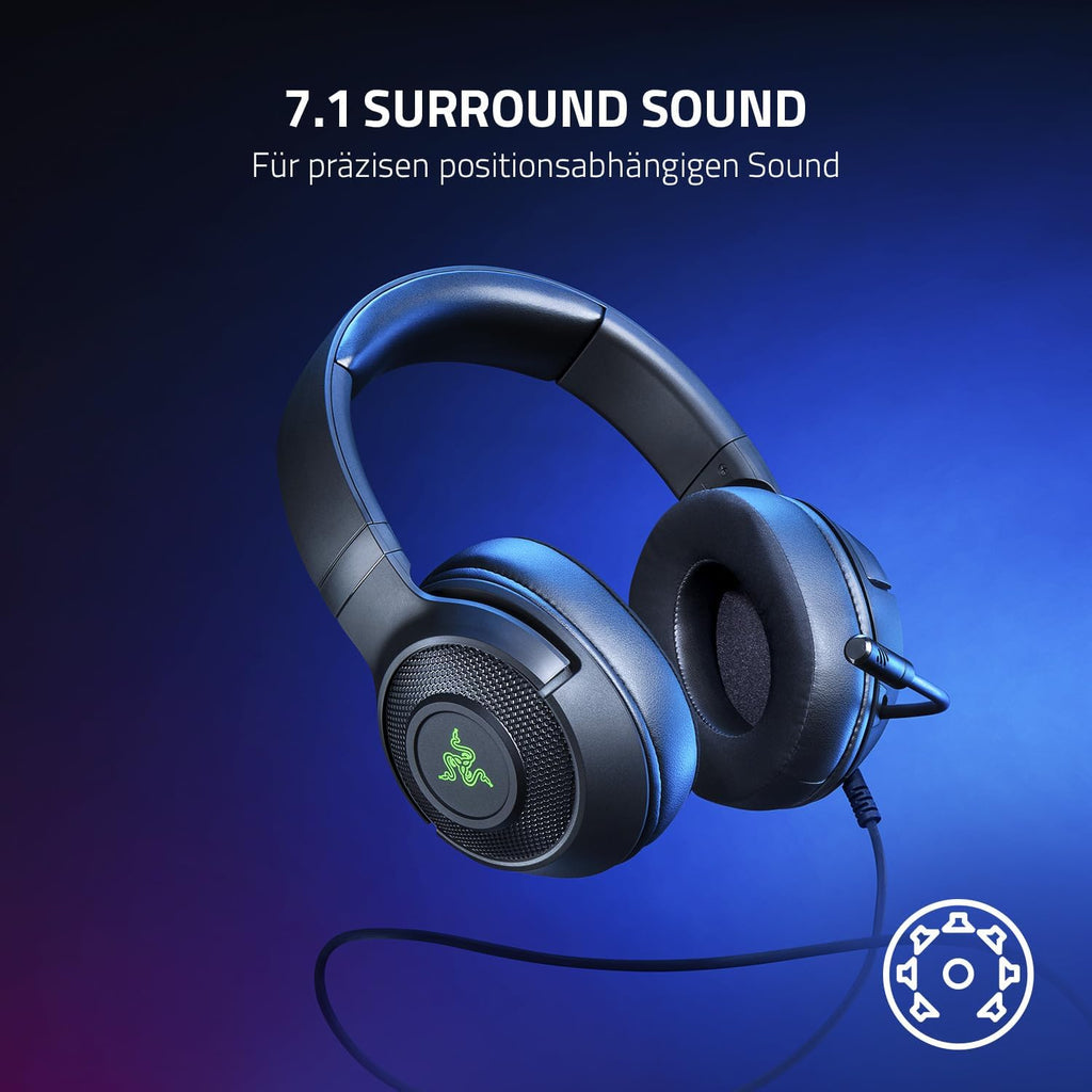 {OUTLET} Kufje Razer Kraken V3 X USB Wired