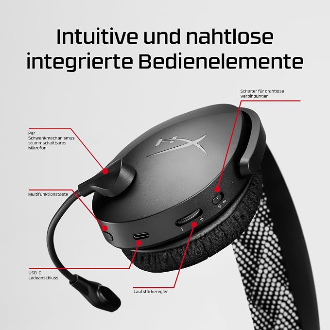 Kufje HyperX Cloud Jet Dual Wireless