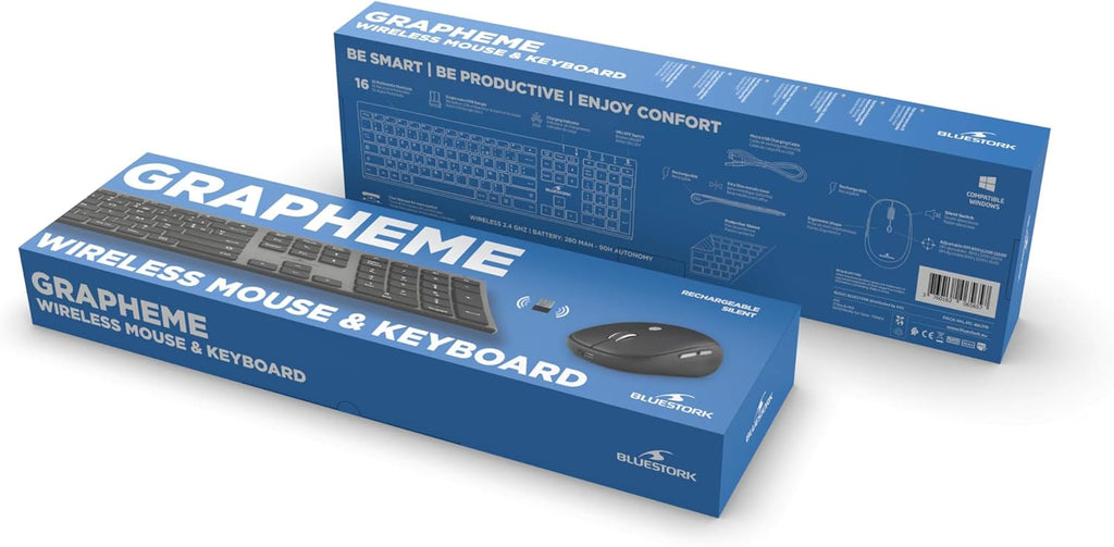 {OUTLET} BLUE ELEMENT Grapheme Wireless Keyboard