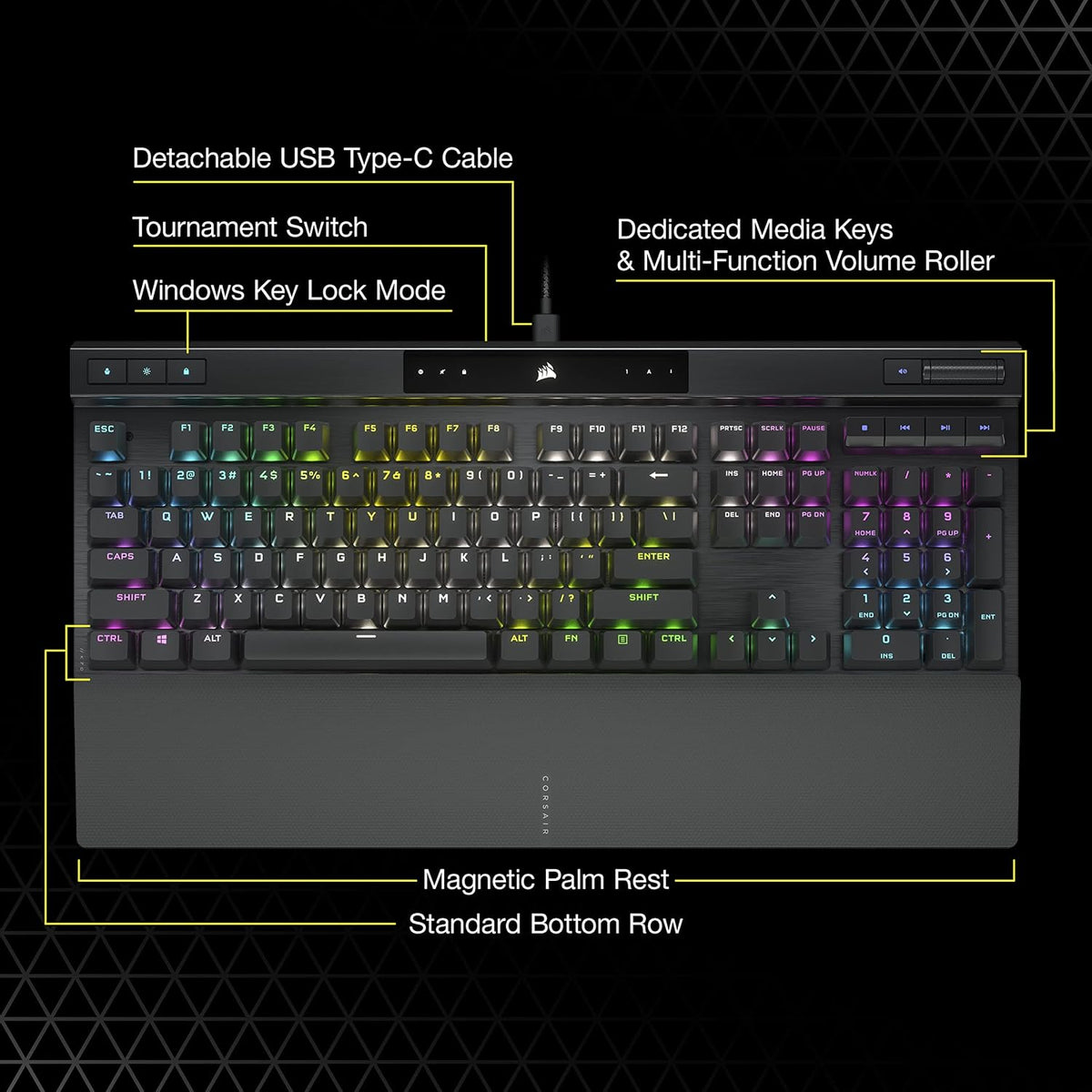 Tastiere Corsair K70 RGB PRO