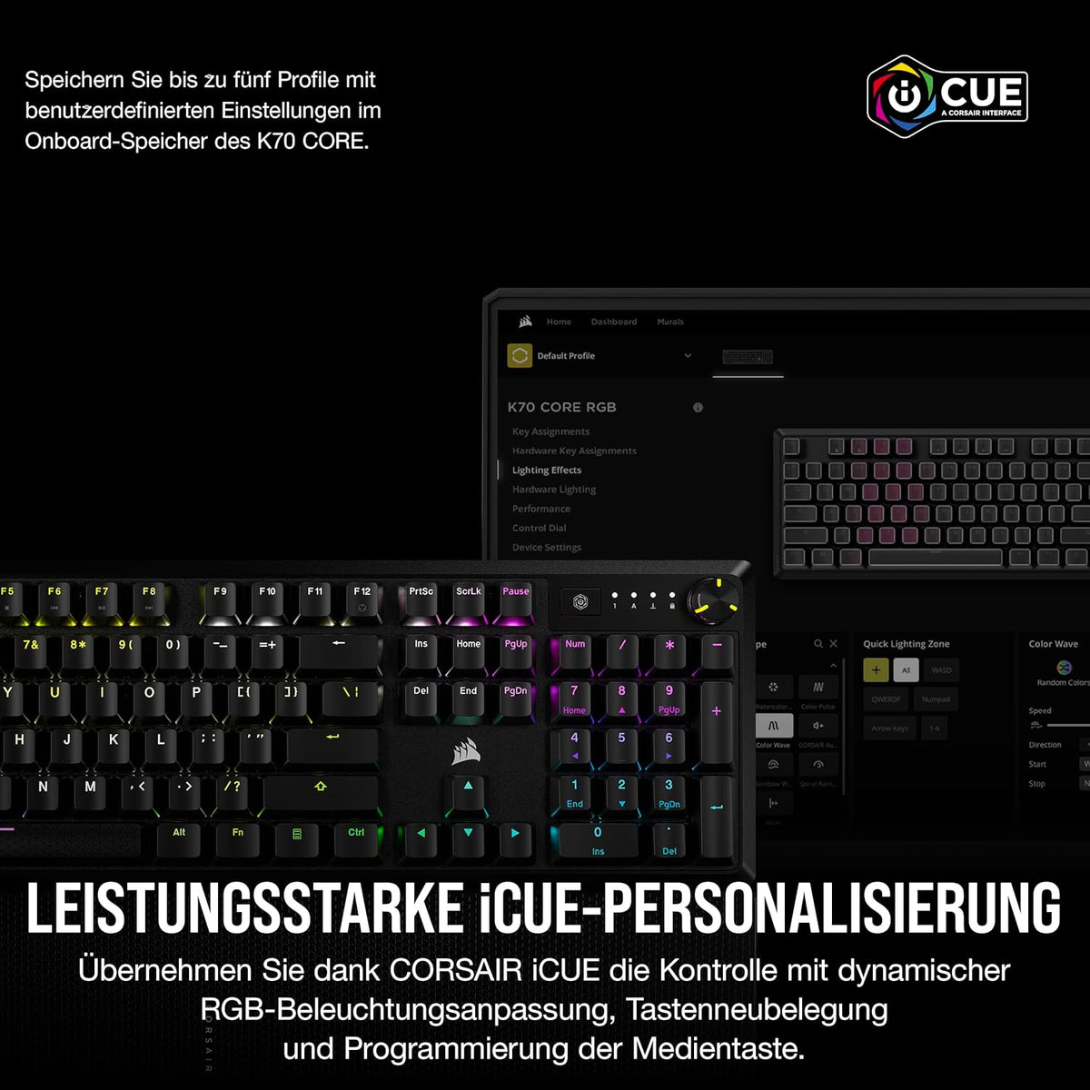 {OUTLET} Tastiere Corsair K70 CORE RGB SOCD