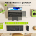 Set Seenda Wireless Bluetooth Tastiere Dhe Maus