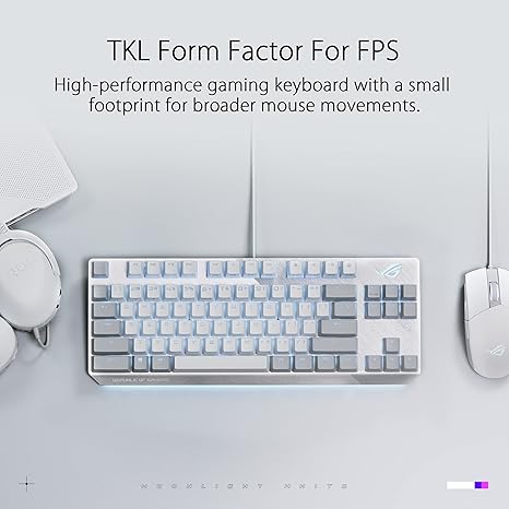 {OUTLET} Tastiere ASUS ROG Strix Scope NX TKL Moonlight