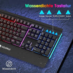 Tastiere KOORUI Gaming Keyboard