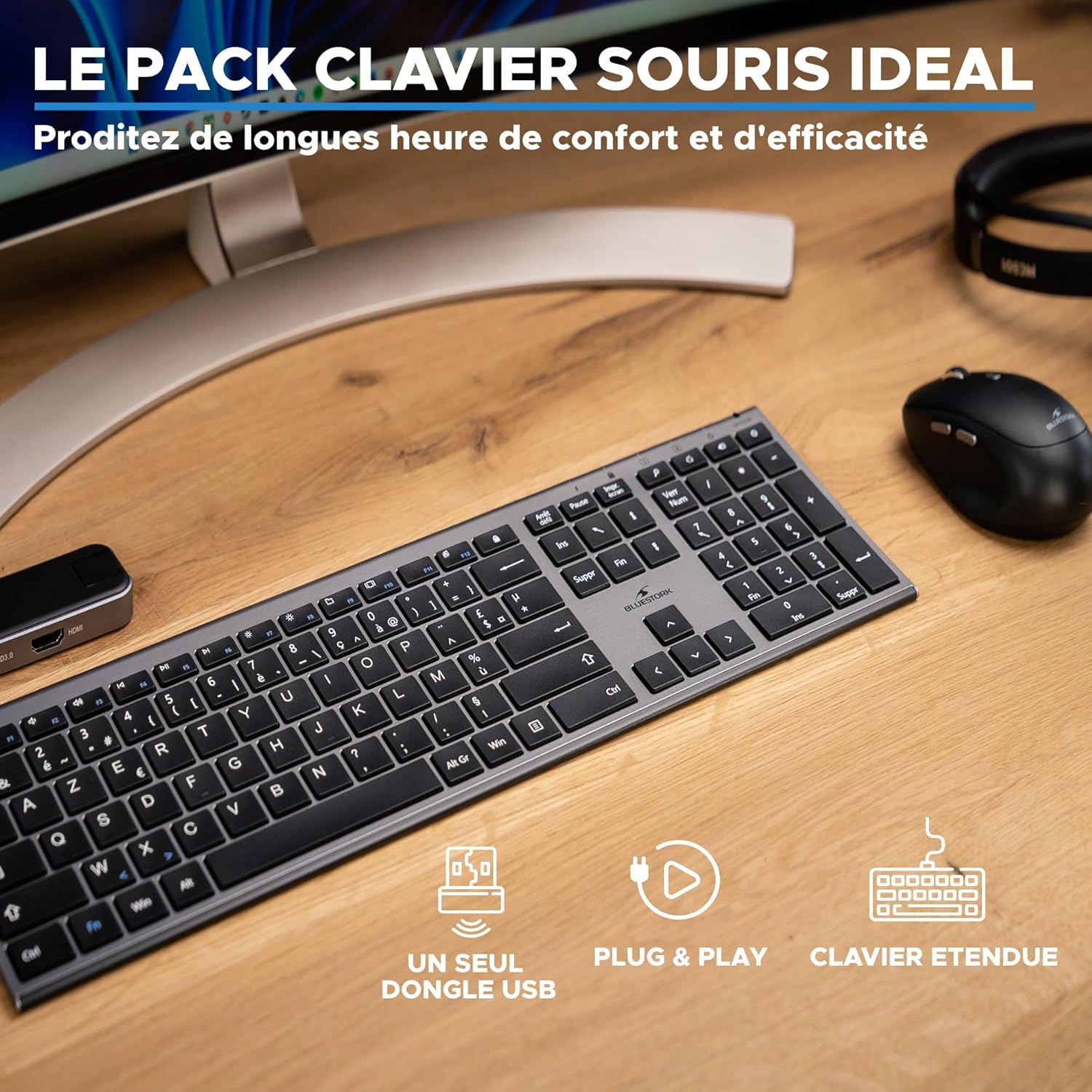 {OUTLET} BLUE ELEMENT Grapheme Wireless Keyboard