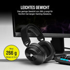 {OUTLET} Kufje Corsair HS55 Wireless CORE Lightweight