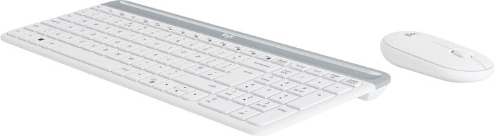 LOGITECH Set Tastier Dhe Maus MK470 Slim Wireless Combo - I Bardh